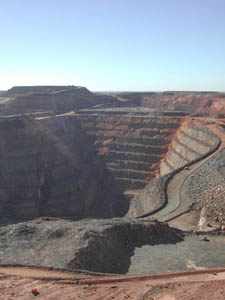 Super Pit goldmine, Kalgoorlie, Western Australia image