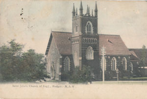 St Johns Church of England, Mudgee, circa 1906 (image)