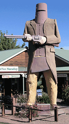 Big Ned Kelly, Glenrowan, Victoria, Australia image